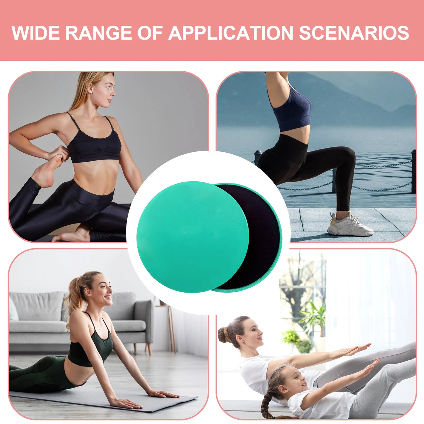 Core Slider Pads – Rutschpads für Ganzkörper-Training
